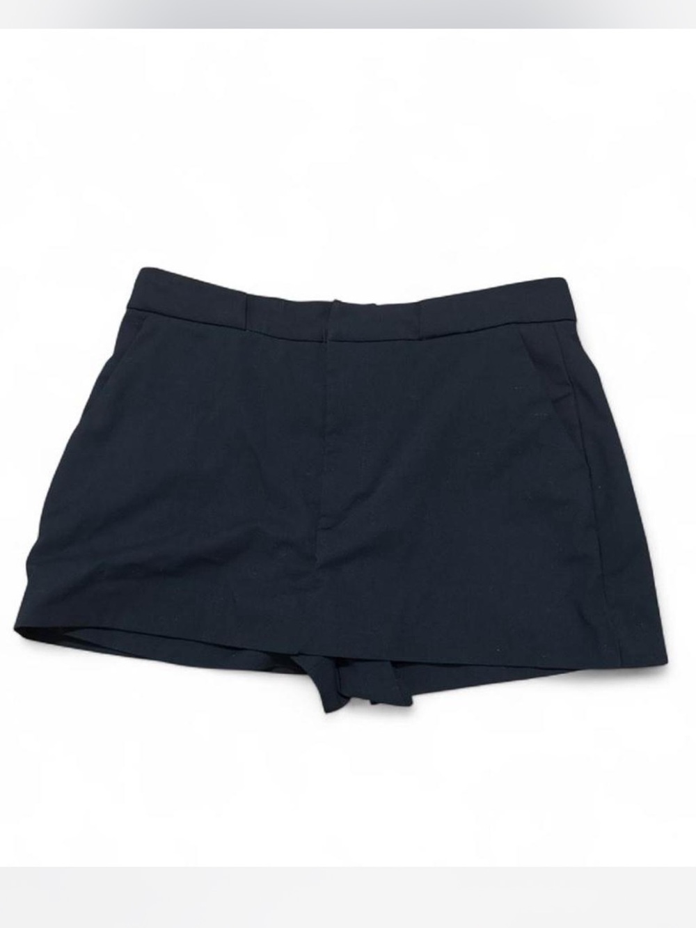 Zara black mini skirt with built in shorts size Large